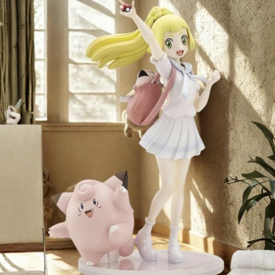 【新品未開封】ポケモンセンター限定コトブキヤ がんばリーリエ＆ピッピ フィギュア