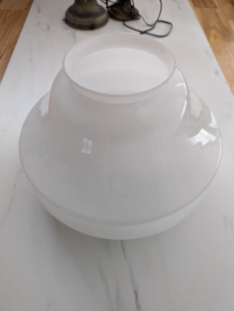 アンティーク　和ガラス照明