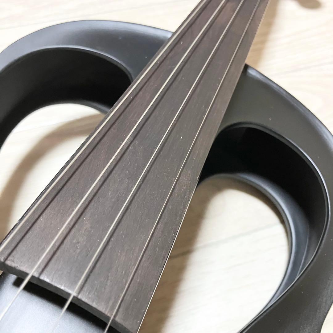 美品 hallstatt ハルシュタット CV-210E エレキバイオリン 黒