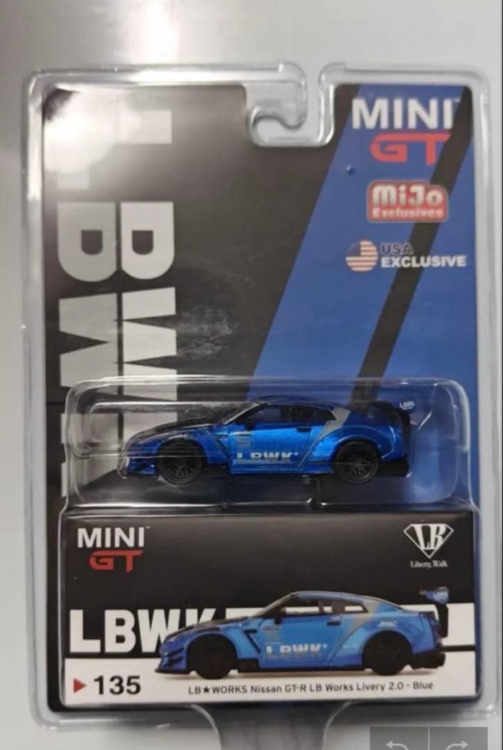 アメリカ限定MINI-GT LB Works Livery 2.0 Blue