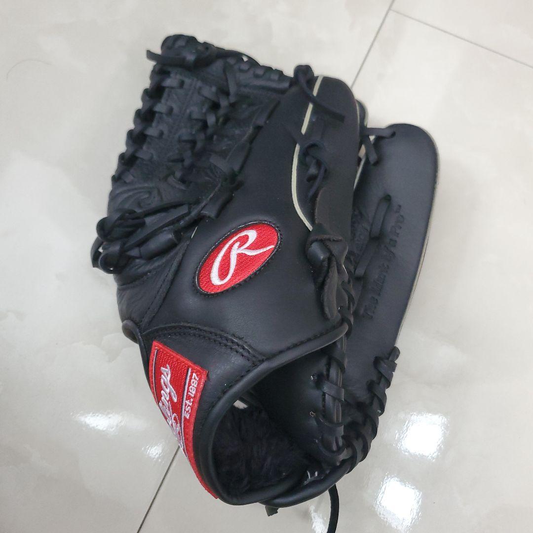 Rawlings 軟式グローブ ブラック