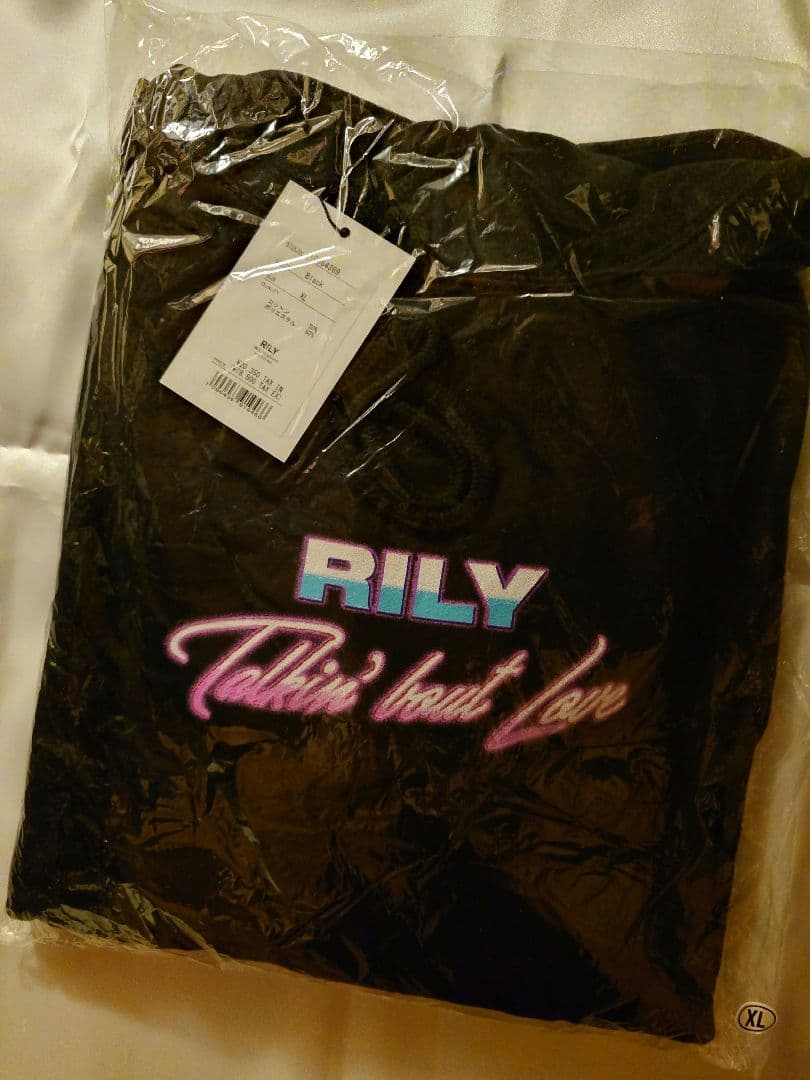 RILY Talkin' 'bout Love Tシャツ XL ブラック