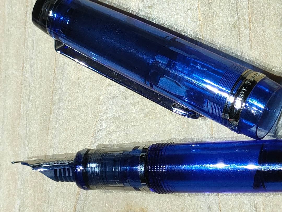 パイロット　カスタムヘリテイジ92　pilot　廃盤　ブルー