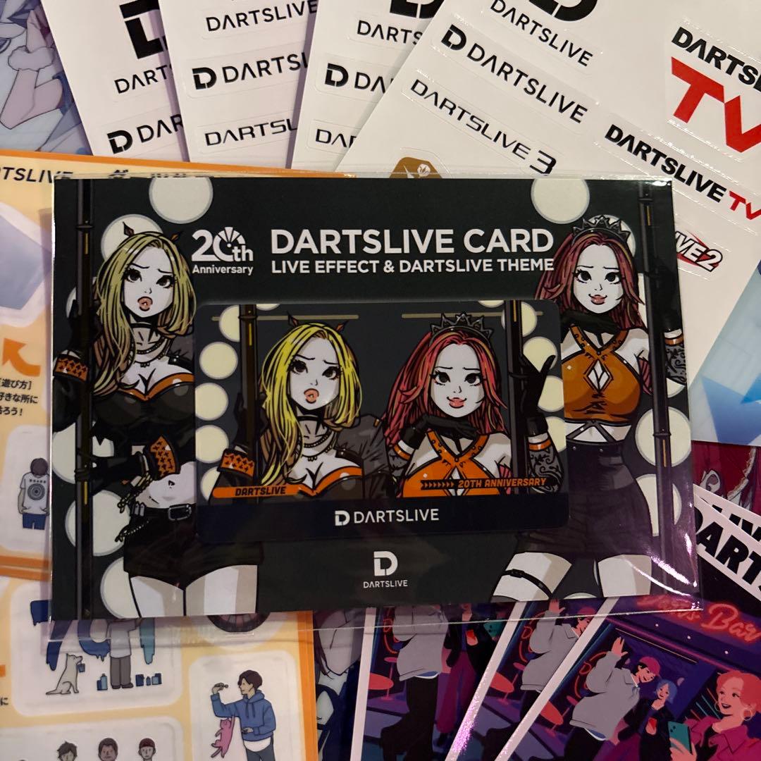 ダーツライブ20周年記念 ダーツライブカード KENTOO おまけ沢山