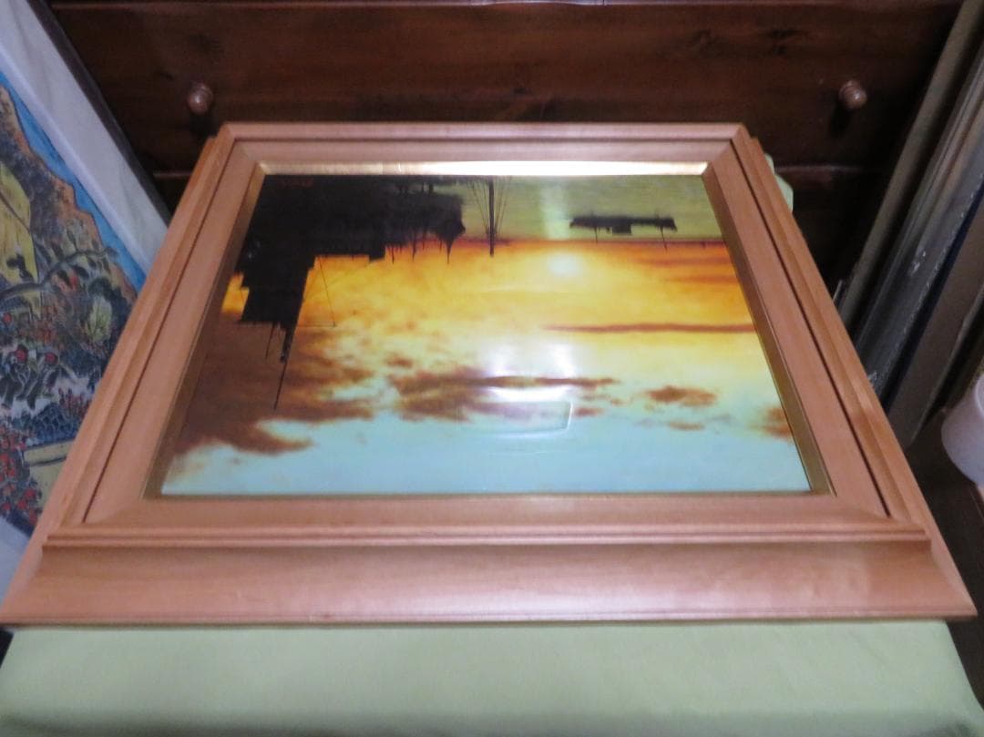 ◆ 荻島秀峰　「釧路港」　油彩　F8号　愛知県出身　伊豆美術協会会員　◆