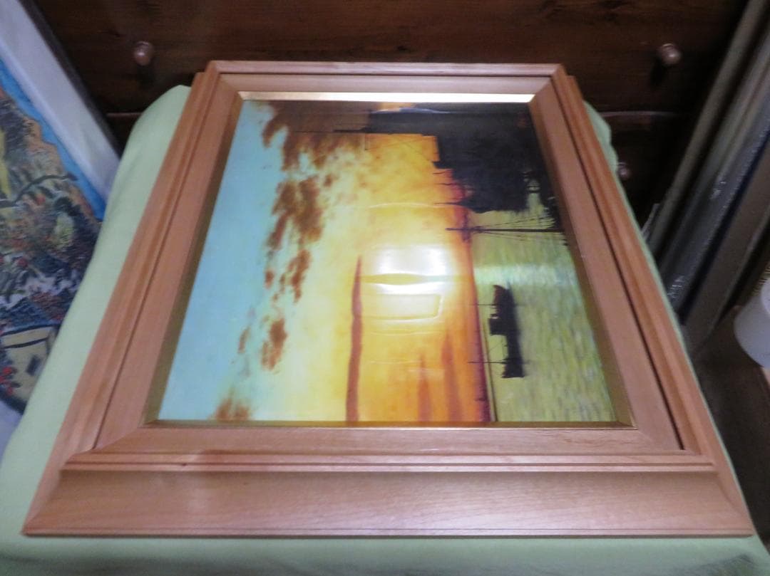 ◆ 荻島秀峰　「釧路港」　油彩　F8号　愛知県出身　伊豆美術協会会員　◆