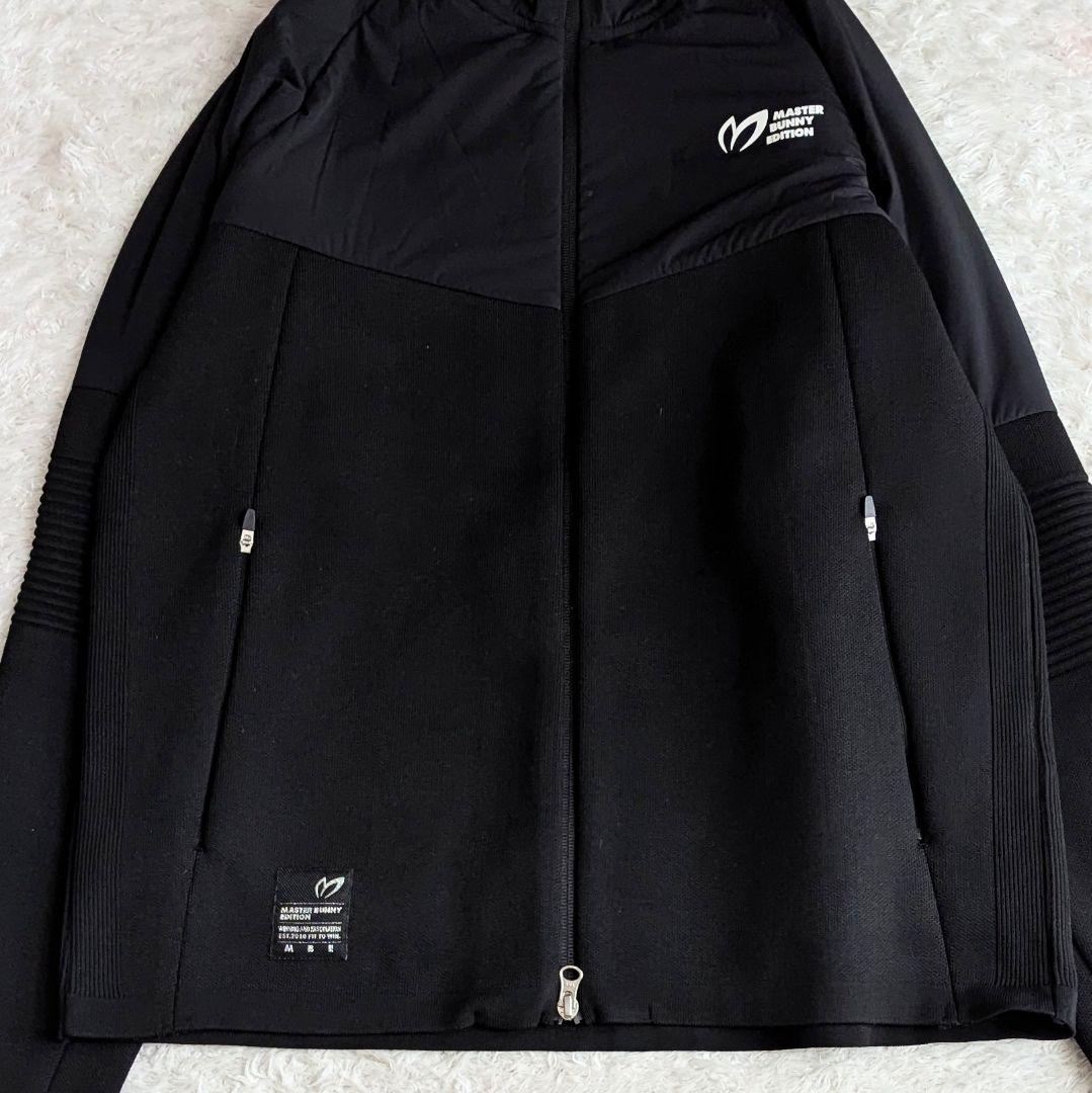 良品◎マスターバニーエディション セットアップ ジップアップジャケット L 黒