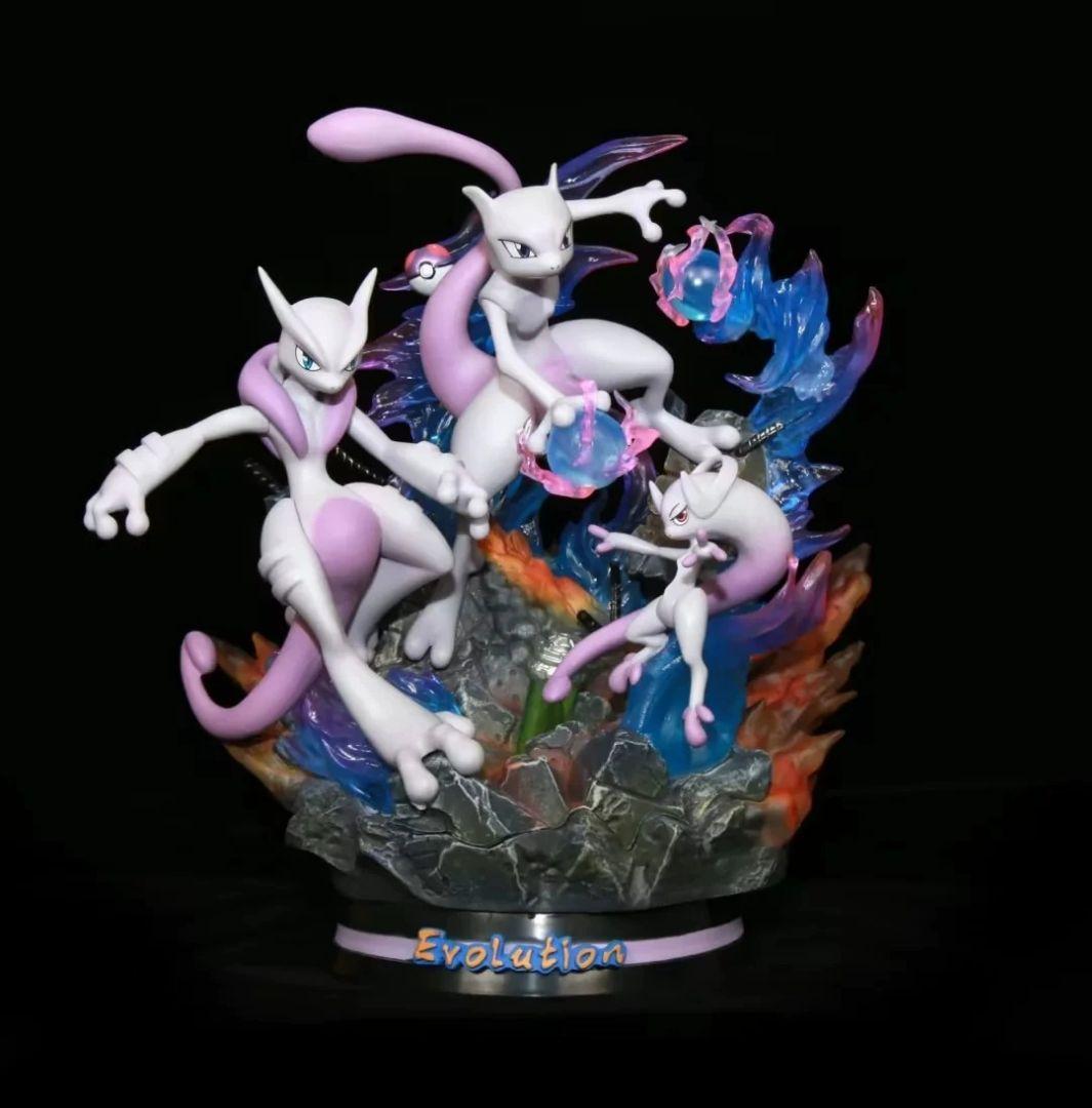 ミュウツー 進化 LED フィギュア