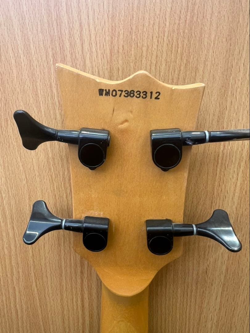 GrassRoots グラスルーツ エレキベース 黒 4弦 SGタイプ ロック