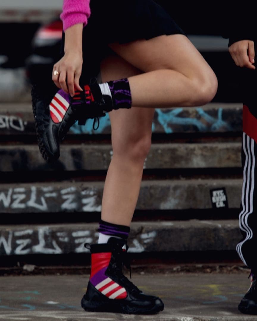 ジェイスリー アディダス ゴルフ コードカオス ブーツ スパイクレス 23.0