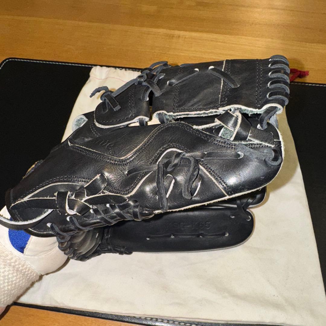 久保田スラッガー 投手用 硬式グローブ KSG-K65 ブラック 美品！