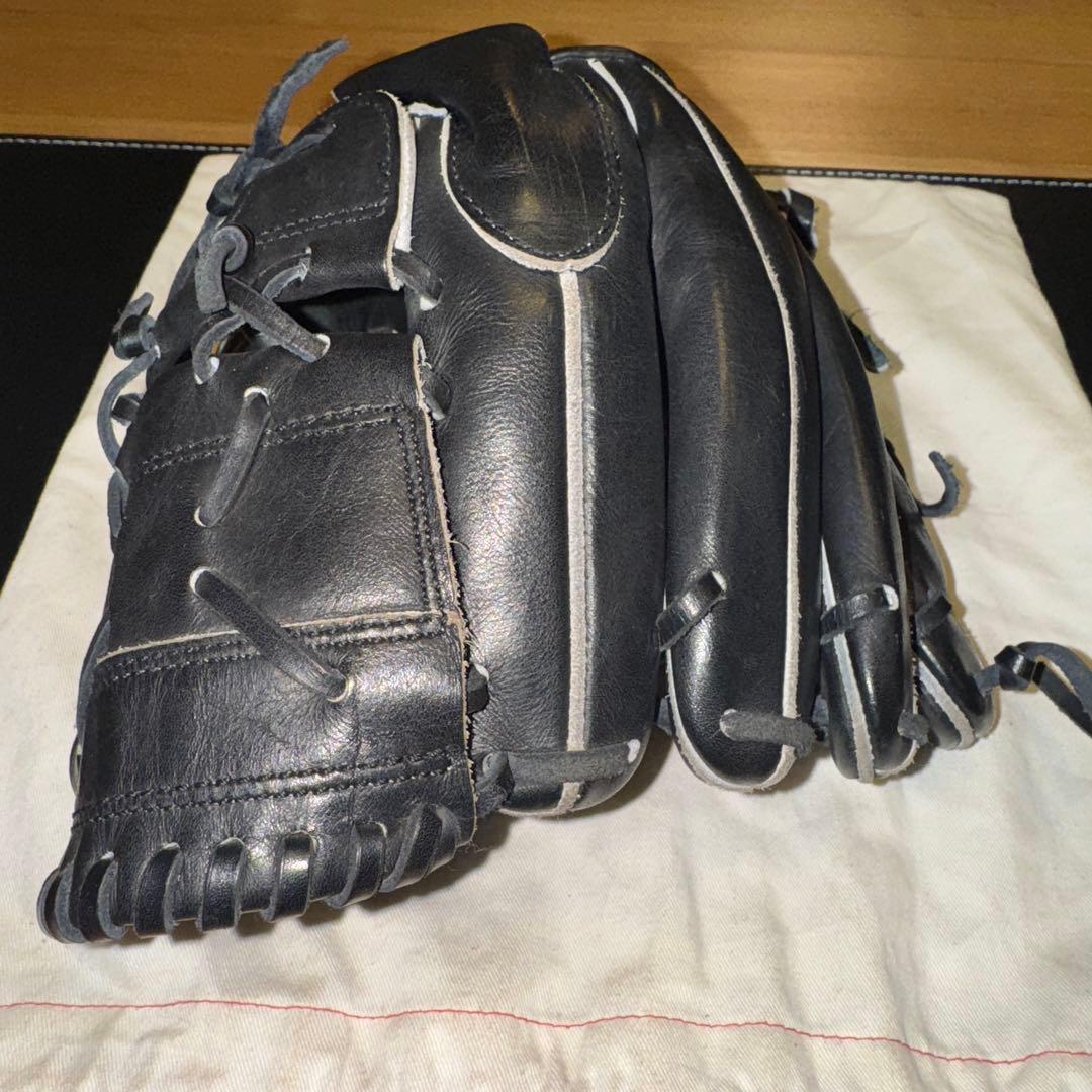 久保田スラッガー 投手用 硬式グローブ KSG-K65 ブラック 美品！
