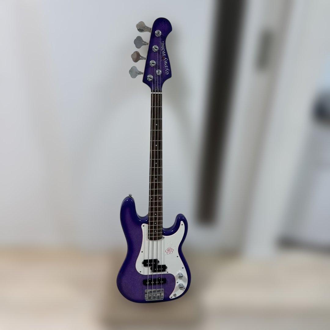 Gypsy Rose エレキベース パープル
