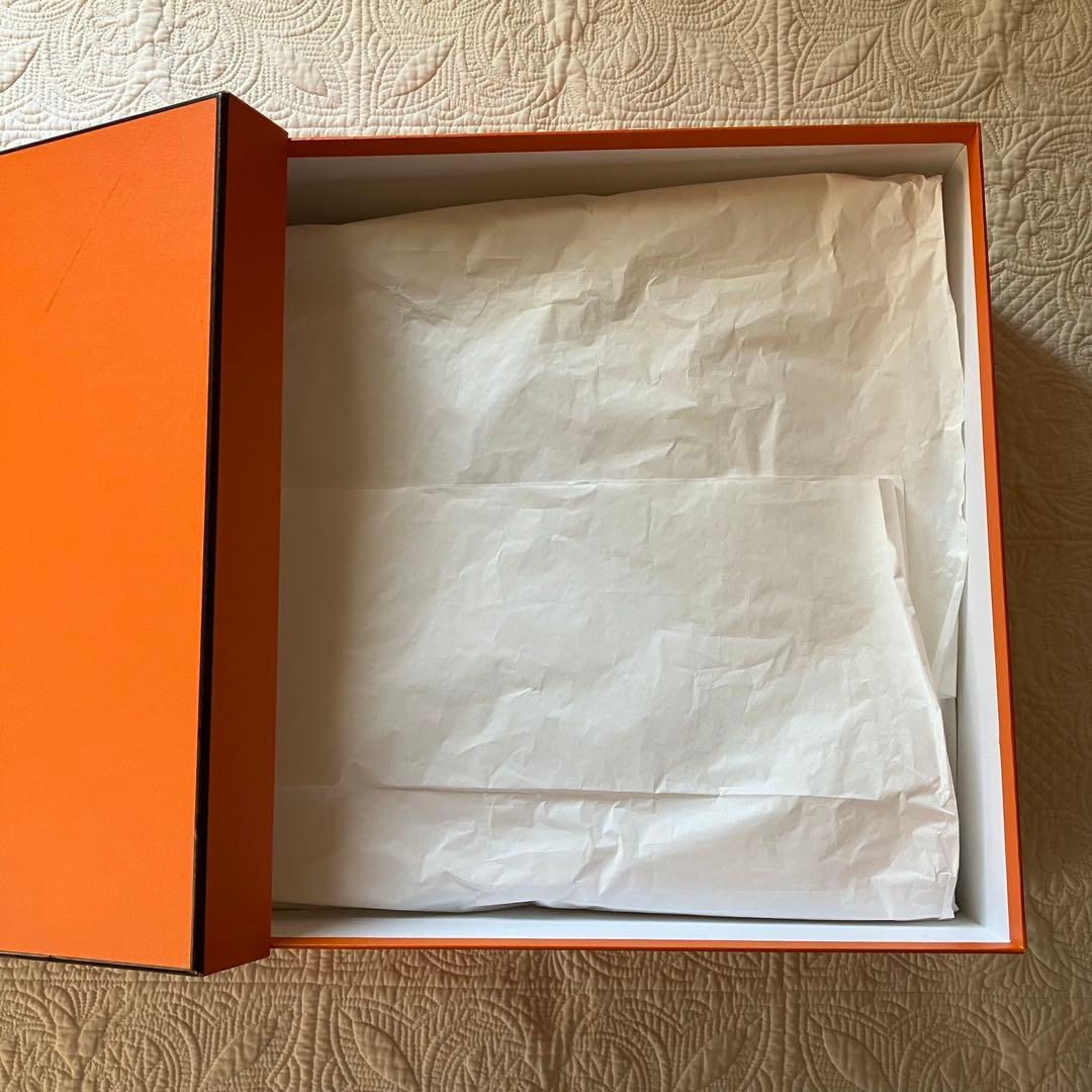 HERMES オレンジ box ケリー　バーキン　34.5✖️34.5✖️14