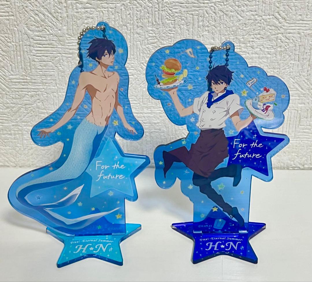 Free 七瀬遙 アクリルチャーム アクリルスタンド アクリルキーホルダー