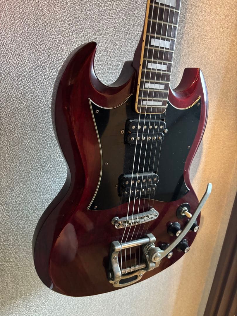 Greco SG-400T 1970年代 SGタイプ ビグスビー　ハードケース付