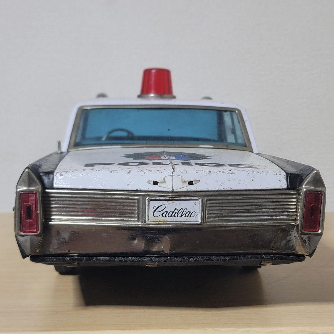 野村トーイ ブリキ キャデラックパトカー 65cm