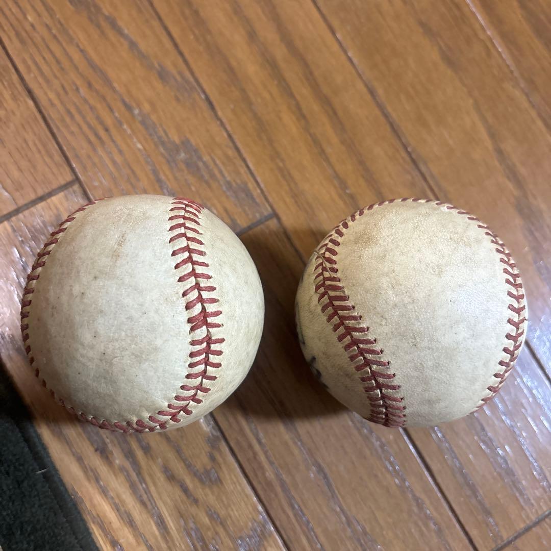 サイン入り野球ボール2個セット
