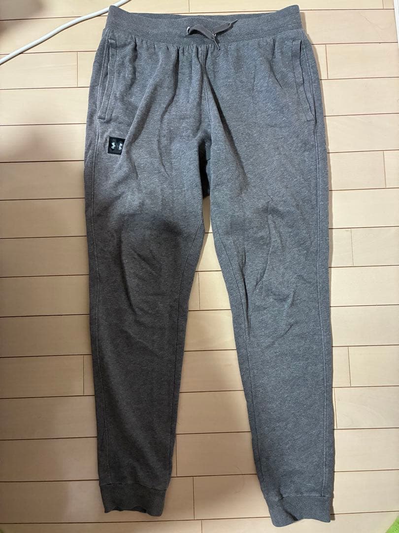 アンダーアーマー グレー ジャージジャケット パンツセット XL