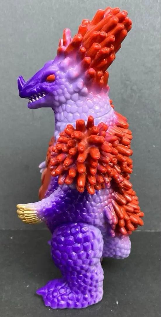怪獣郷　ベロクロン　ソフビ　パープルカラーVer　2003年製造・販売