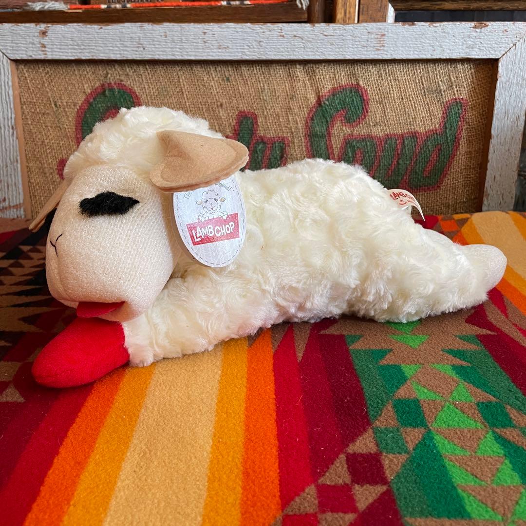 希少！ラムチョップ人形　ぬいぐるみ　未使用デッドストック品USAヴィンテージ雑貨
