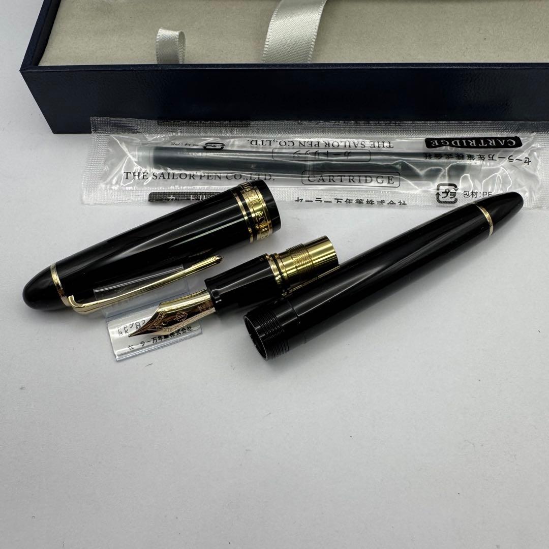 A-12 セーラー万年筆 セーラー プロフィット21万年筆 ブラック 中字