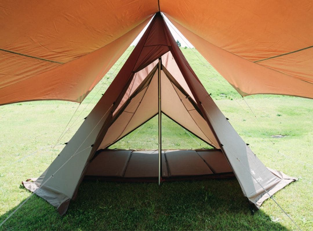  peak タープ エクステンションテント4 雪峰祭（美品）