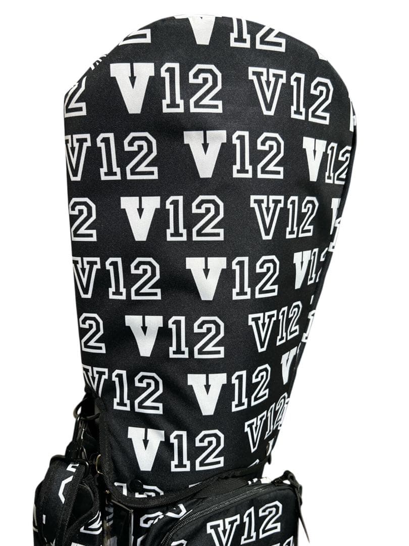 新品未使用！高級V12 ヴィトゥエルヴ着せ替えキャディバッグ8.5型ブラック