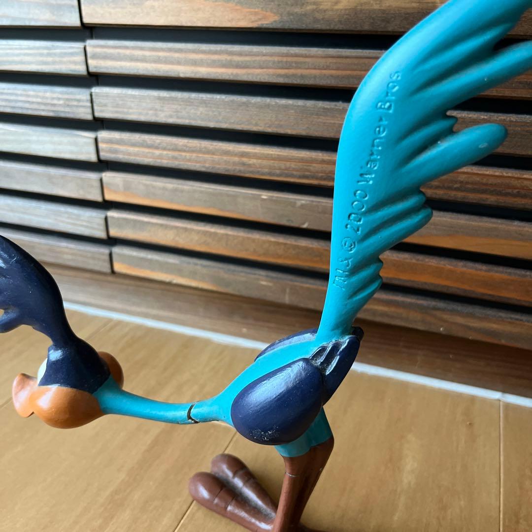 2000年ロードランナー　フィギュア　2体セット！レア！アメリカ雑貨特大サイズ