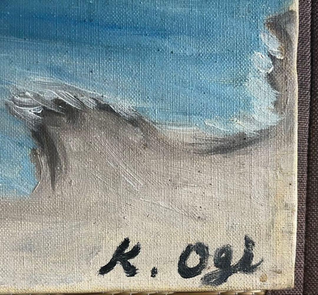 風景画　壁掛け　K.Ogi