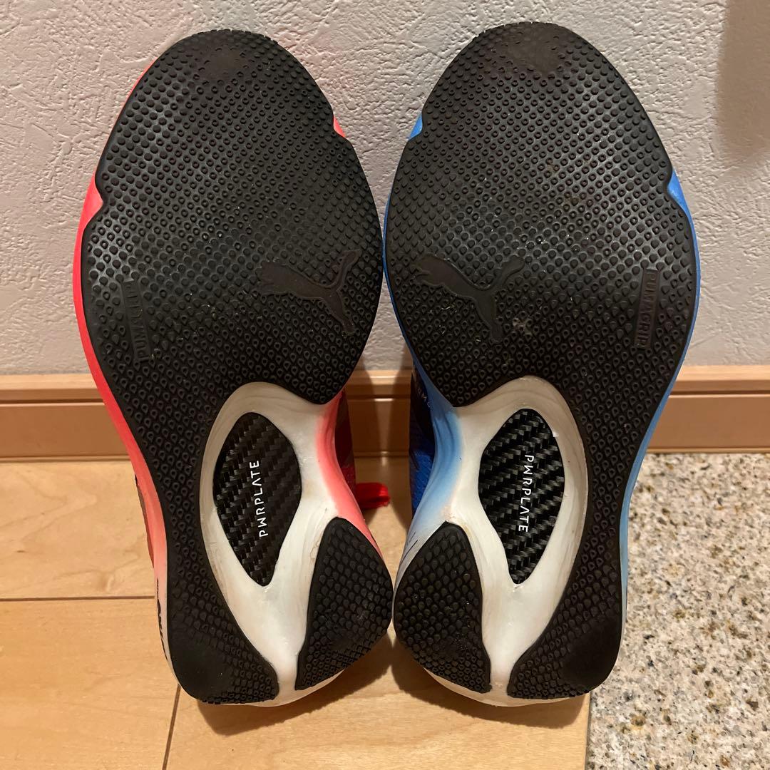 【美品】25cm プーマ ファストフォワード ニトロ エリート ステップ袋付き