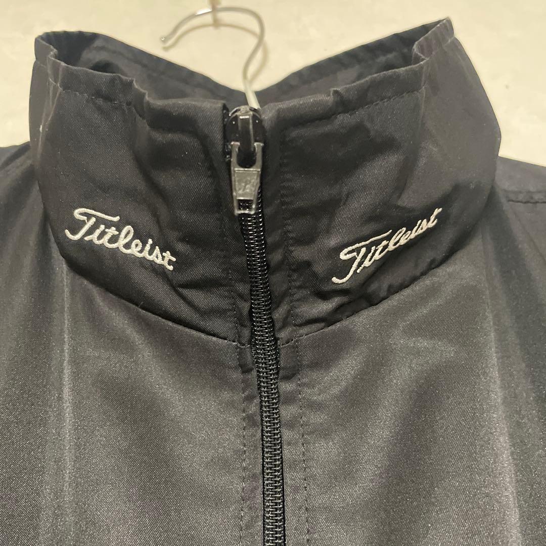 スコッティキャメロン　ブルゾン　ブラック　刺繍　レア　タイトリスト　ゴルフ