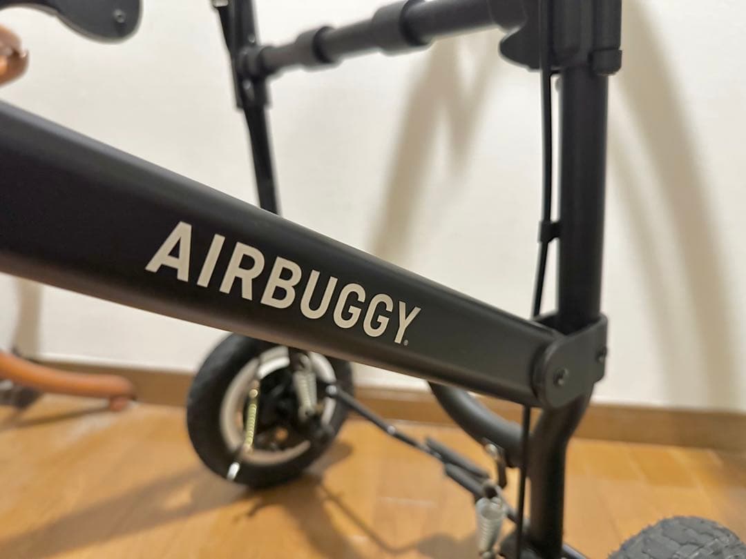 AIRBUGGY for PET DOME3 新型ブラックフレーム ホイール付き