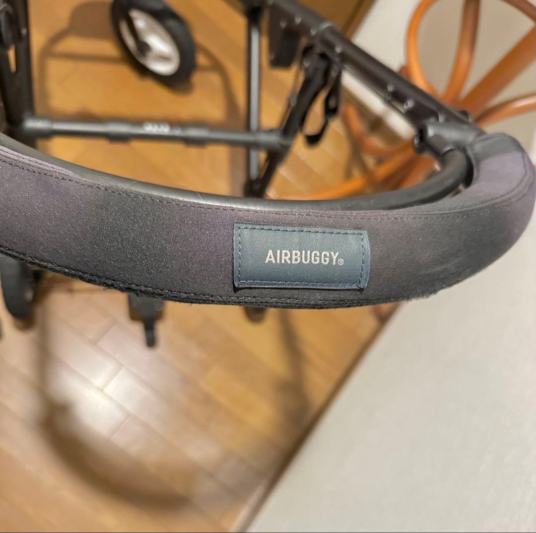 AIRBUGGY for PET DOME3 新型ブラックフレーム ホイール付き