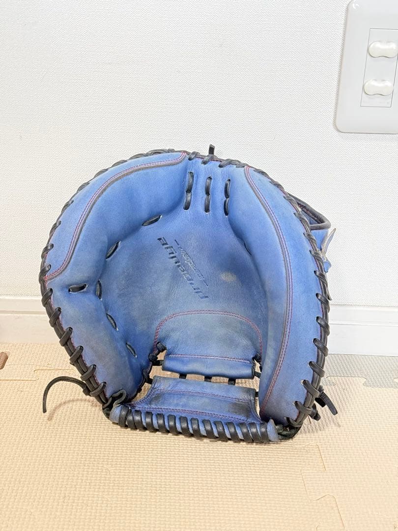 【美品】即戦力 SSK プロエッジ　軟式用　オーダー　キャッチャーミット　野球