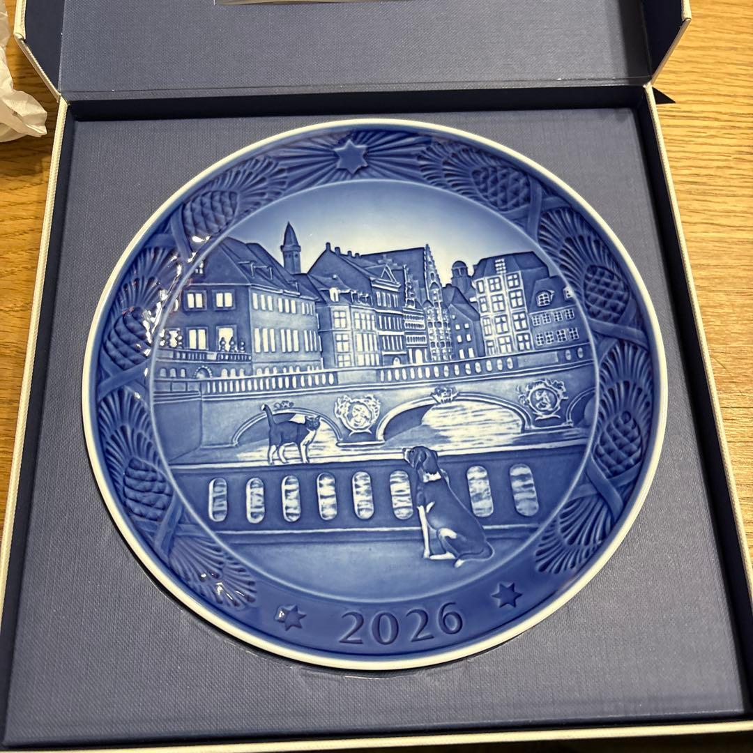 2026年 ロイヤルコペンハーゲン　イアープレート陶器皿