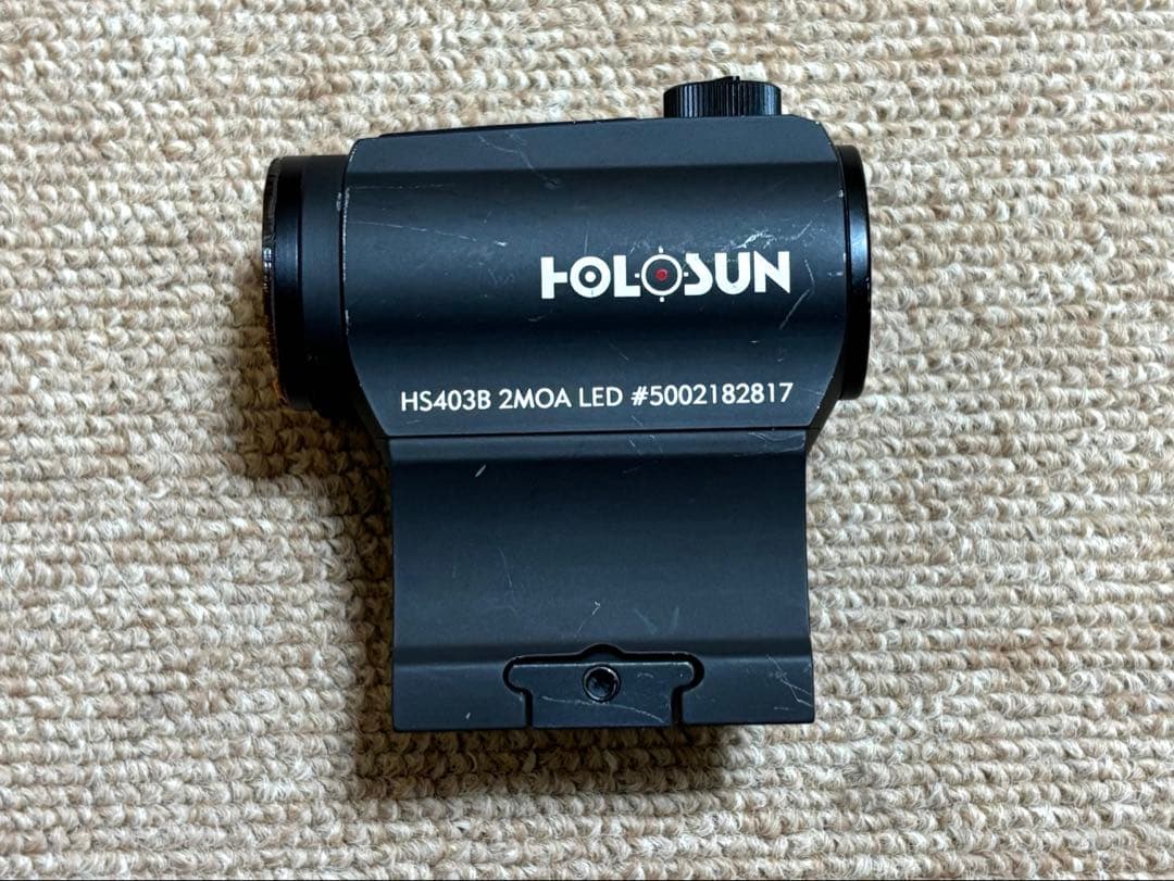 【実物】ホロサンHOLOSUN HS403B レッドドットサイト