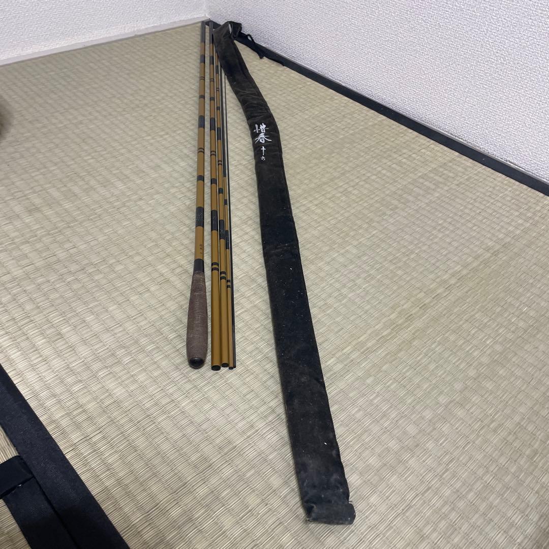 ヘラ竿　シマノ　惜春16尺