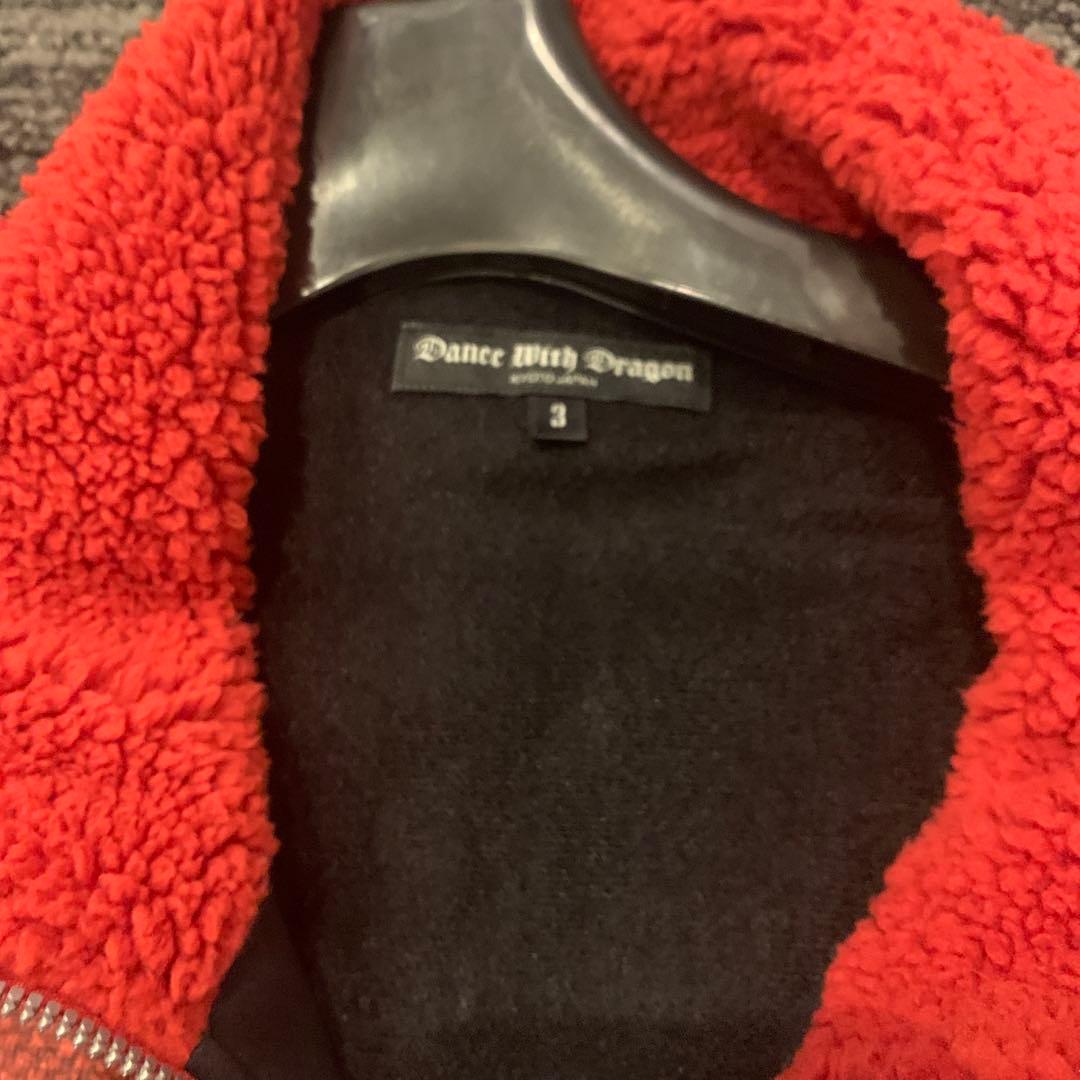 DANCE WITH DRAGON 赤 ジャケットLサイズ