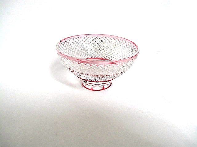 未使用品　伝統工芸士 「藤崎清一」作 江戸切子 お猪口 色被せガラス　切子ガラス