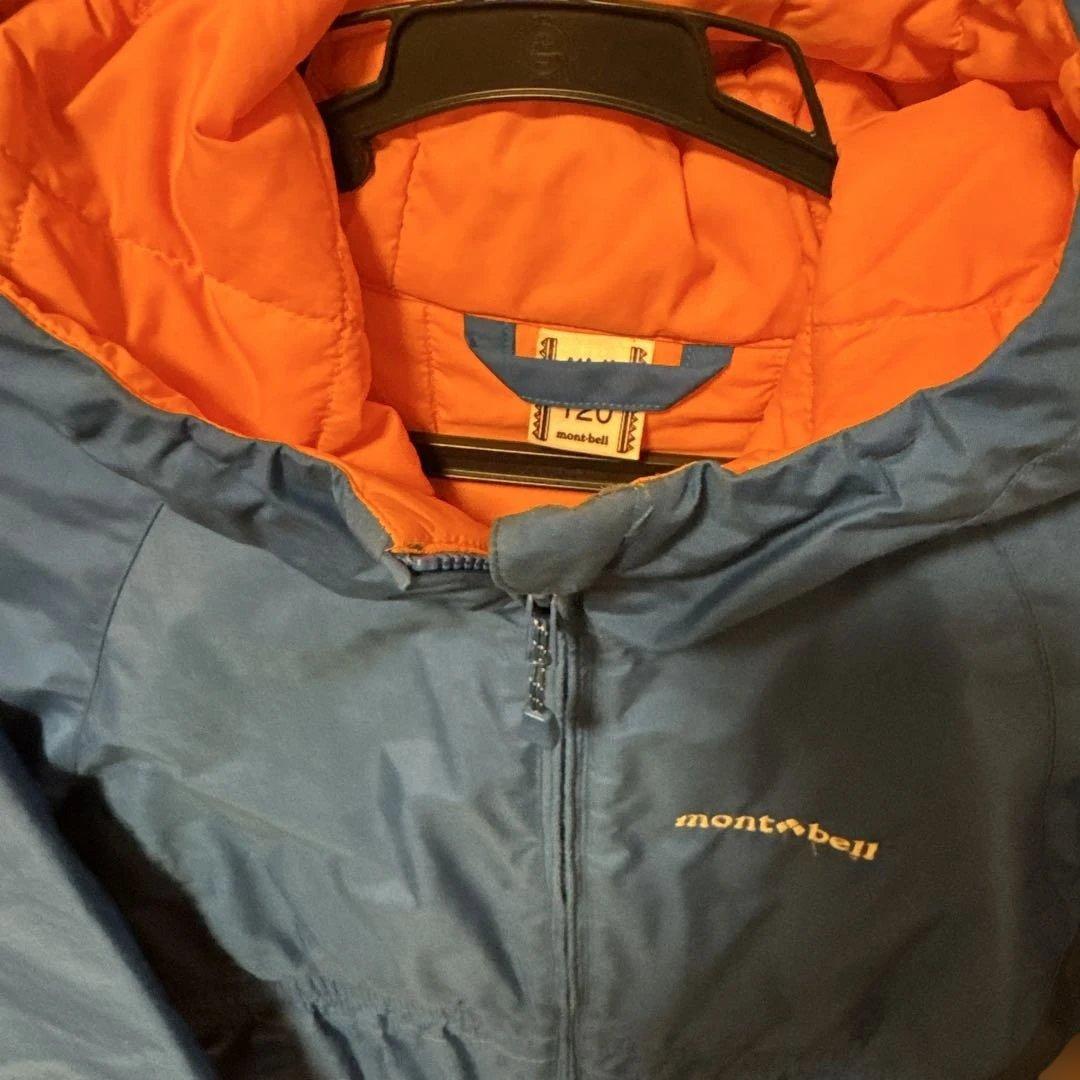 【状態良好】モンベル　スノーウェア　スキーウェア　スノーボードウェア 120cm
