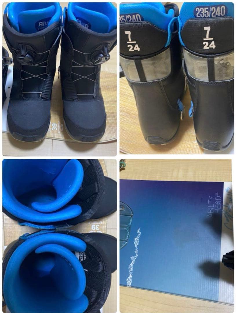 スノーボード 4点セット