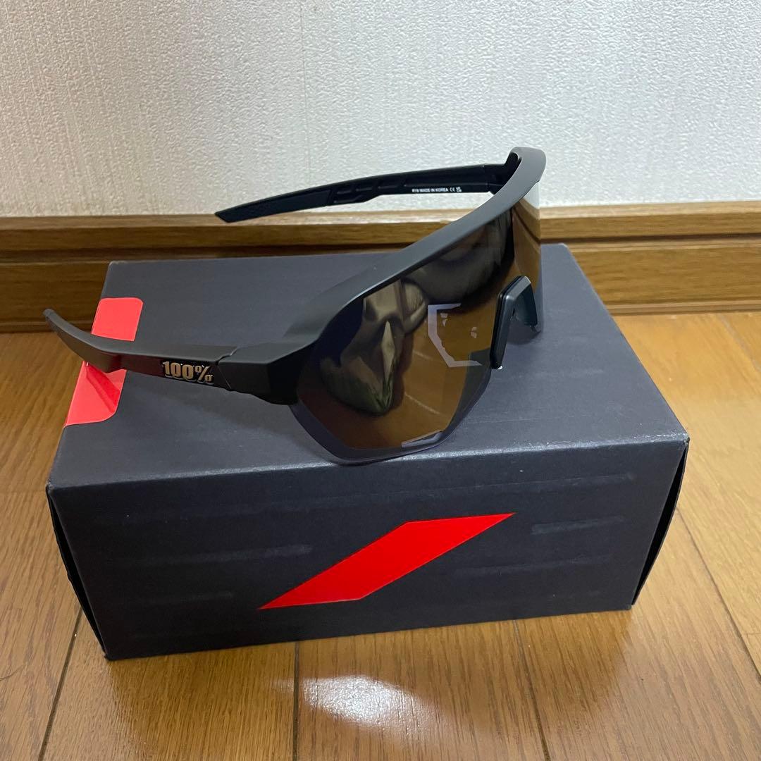 ワンハンドレッド サングラス S2 ブラック ゴールド 100% サングラス