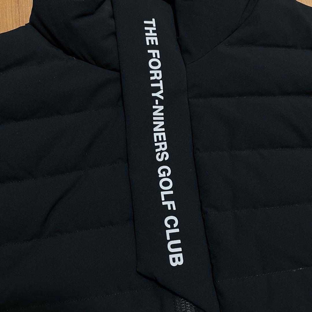 TFW49 ダウンベスト　ブラック　S ゴルフ　防寒