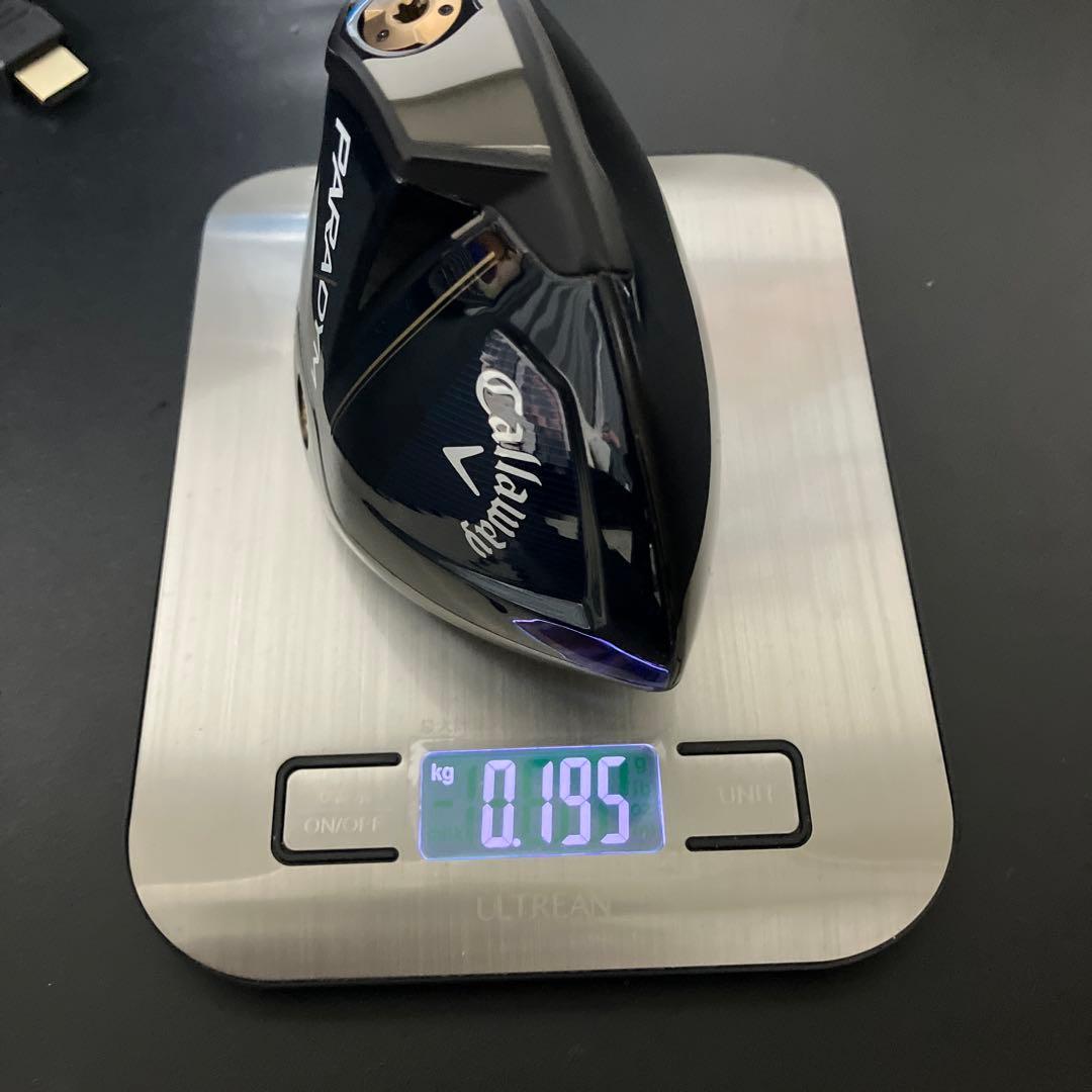 美品希少名器キャロウェイパラダイムトリプルダイヤモンドSドライバー9.0度