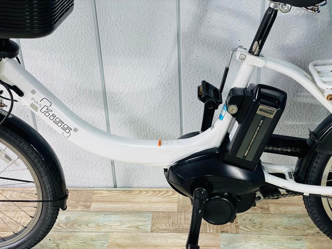 2877ヤマハ8.7アンペア3人乗り対応20インチ子供乗せ　電動アシスト自転車