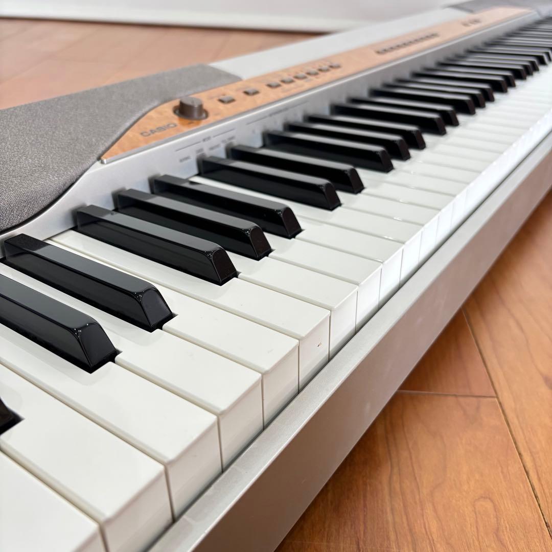 【美品】CASIO 電子ピアノ PX-110 88鍵 付属品一式 動作確認済