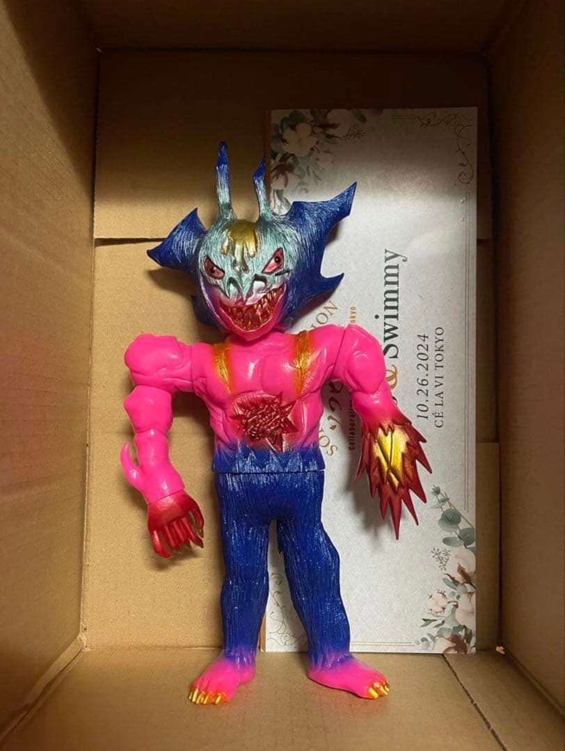 SwimmyDesignLab デビルマン izumonster塗装 ソフビ