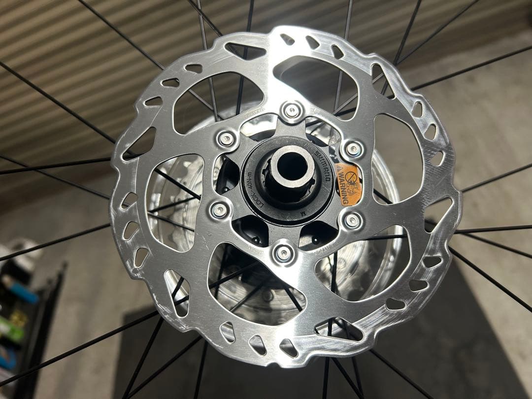 VELOMANN 完組ホイール ブラック ディスクブレーキ対応　12速