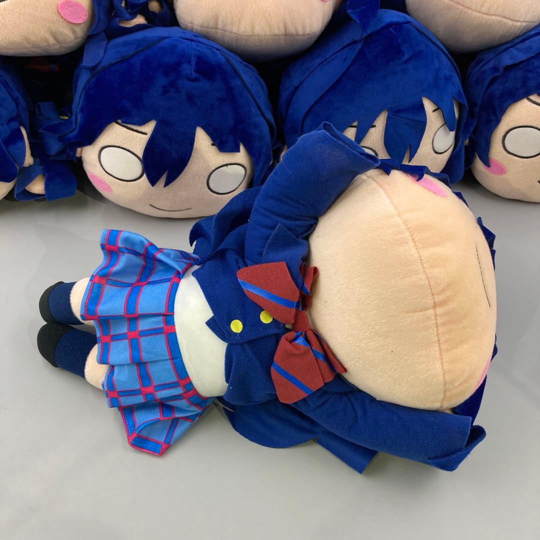 ★ラブライブ! 園田海未　ジャンボ寝そべりぬいぐるみ 8体まとめ売り